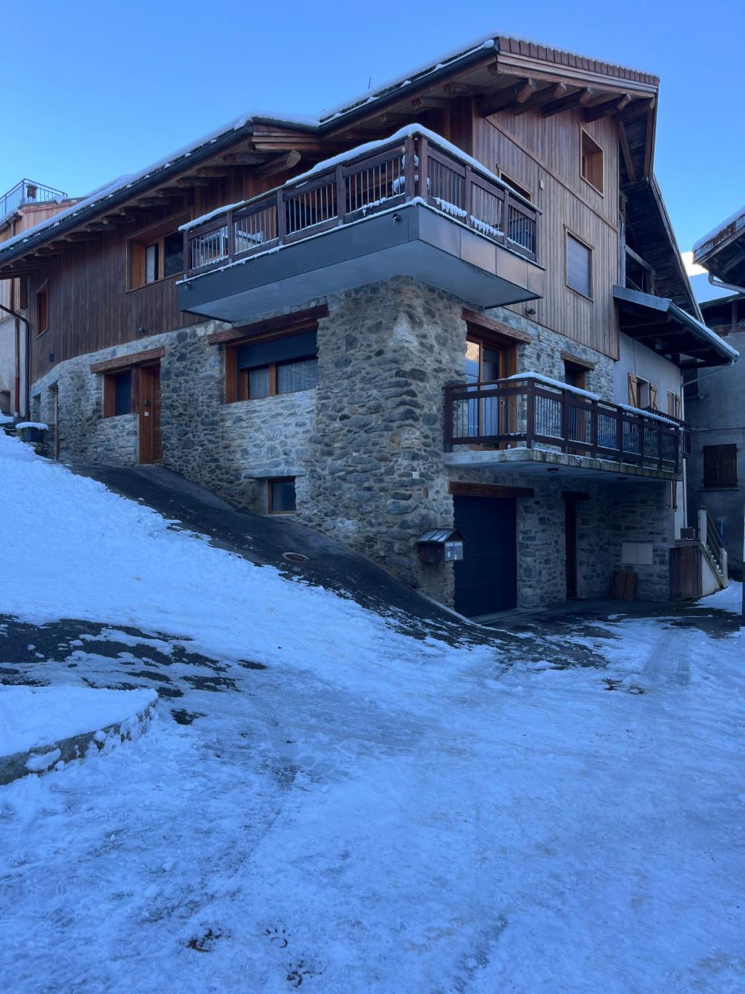 Maison De Village Au Pied Des 3 Vallees Villarlurin Zewnętrze zdjęcie